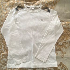 Burberry long sleeve boys size 12